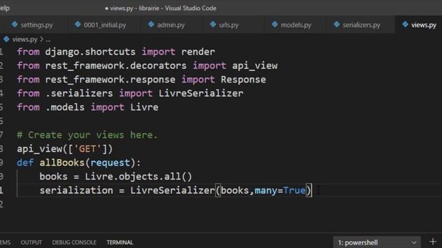Django REST API Framework récupère les données de MySQL phpmyadmin смотреть онлайн