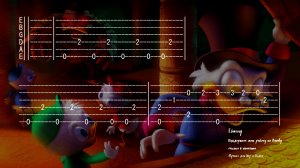 Утиные Истории [Как Играть на Гитаре] Ducktales Табулатура