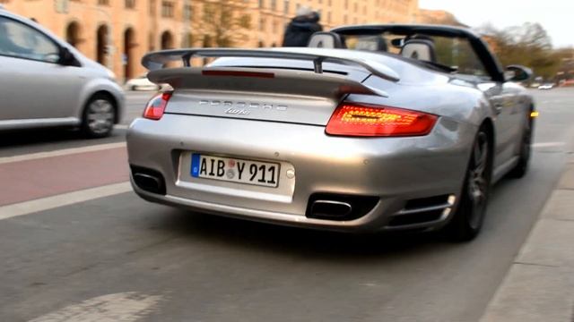 Porsche 911 997 Turbo, CRAZY ACCELERATION!!! | Spotting in Munich 9.-11.4.21 | 4k смотреть онлайн