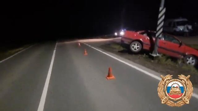 Столкновение двух автомобилей в Саранском Полесского района смотреть онлайн