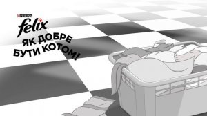 Felix® “Як добре бути котом!” Особливо у день прання