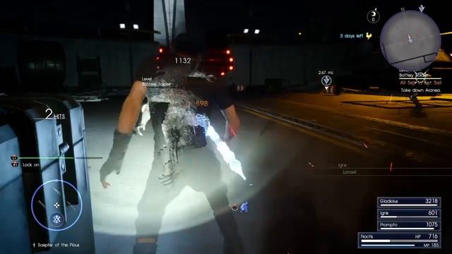 Boss battle ends in the air (FFXV) смотреть онлайн