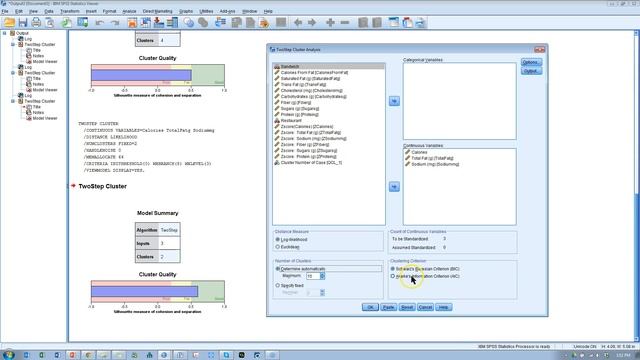 Validating a two-step cluster analysis - how many clusters? смотреть онлайн