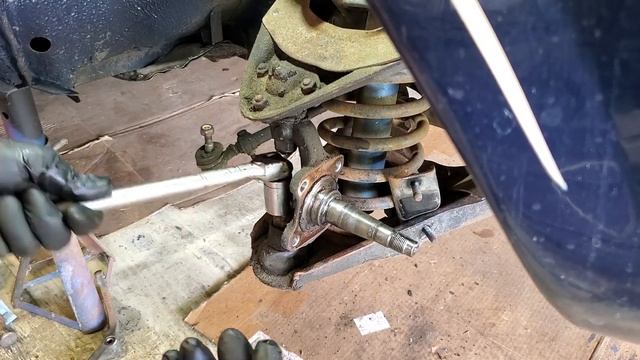 1979 Fiat Spider front suspension removal passenger side смотреть онлайн