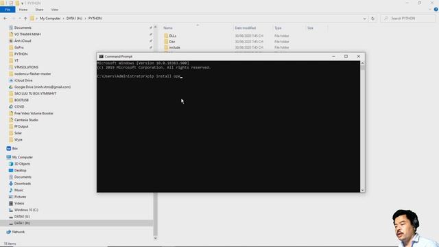 Python#13: Cài đặt thư viện xử lý ảnh và video OpenCV, tiến tới trí tuệ nhân tạo AI смотреть онлайн