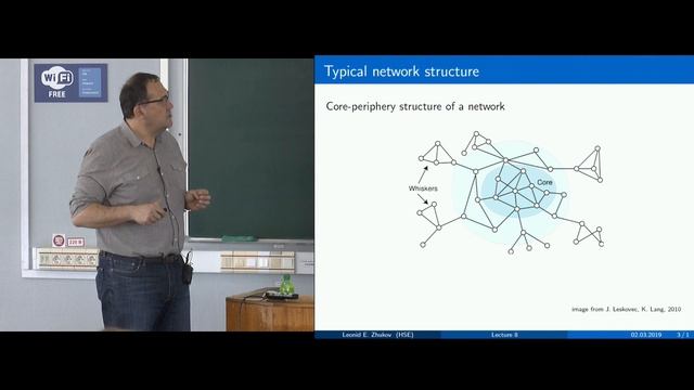 Анализ сетевых структур - лекция 4 смотреть онлайн