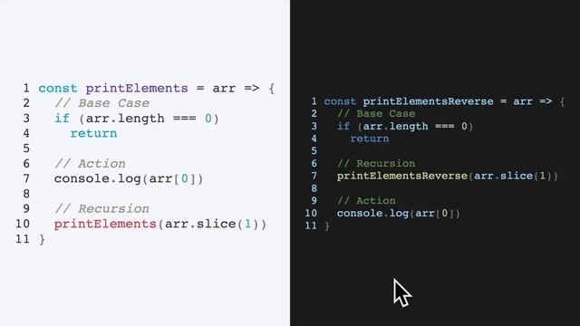 Intro To Recursion: Reverse Print An Array смотреть онлайн