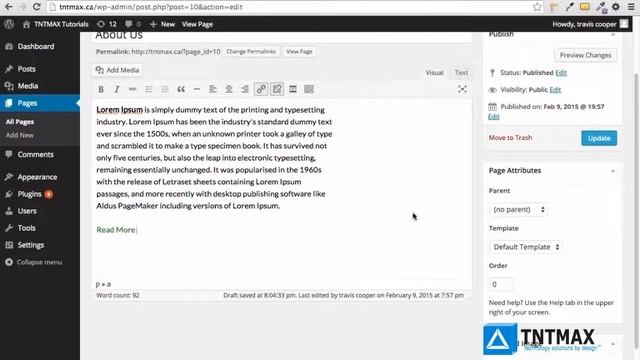 Wordpress Tutorials - How To Create A Link And Insert a PDF смотреть онлайн