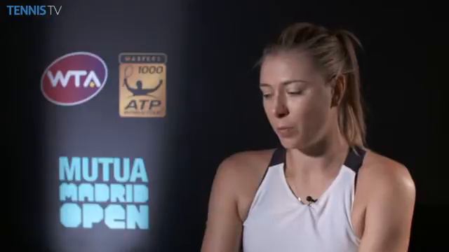 Maria Sharapova QF Interview Madrid Open смотреть онлайн