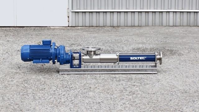 Винтовой насос SOLTEC ® BN038L01FZS для очистных сооружений