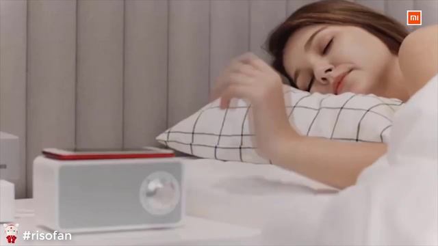 Xiaomi Qualitell wireless charging white noise speaker (RisoFan?) смотреть онлайн