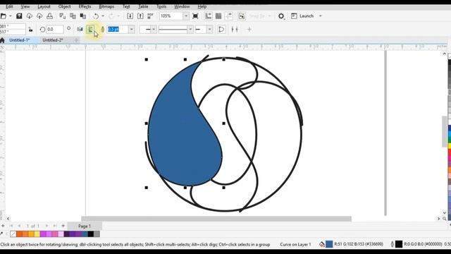 How to Create 3D Shapes Logo & Icons using Coreldraw - Colour Gradient Tips & Tricks - Ahsan Sabri смотреть онлайн