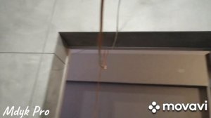 #откосы из керамогранита, для #ДвериInvisible [ 4_я ч. из цикла монтаж большой ванной комнаты]