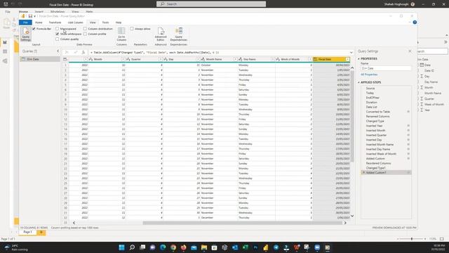 How to ADD Fiscal Date Information In Dim Date (Calendar) Table in Power BI? смотреть онлайн