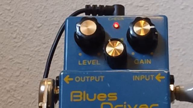 Boss BD-2 Blues Driver Pedal Demo W/Fender Stratocaster