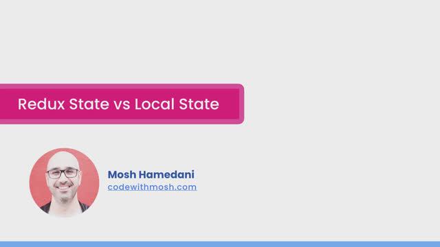 7-2 - Redux State vs Local State смотреть онлайн
