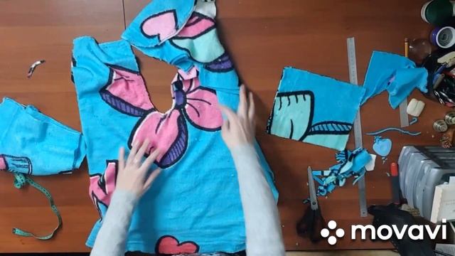 Шьем банный халат. смотреть онлайн