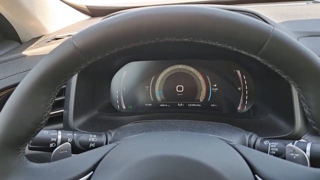 Haval F7x. Особенности коробки-робота. Мануальный режим, подрулевые лепестки. смотреть онлайн