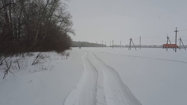 Мототолкач после доработки, полевые испытания