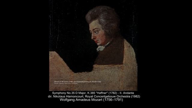 W.A. Mozart - Symphony No.35 D Major, K.385 'Haffnrr' (dir. Nikolaus Harnoncourt, 1982) смотреть онлайн