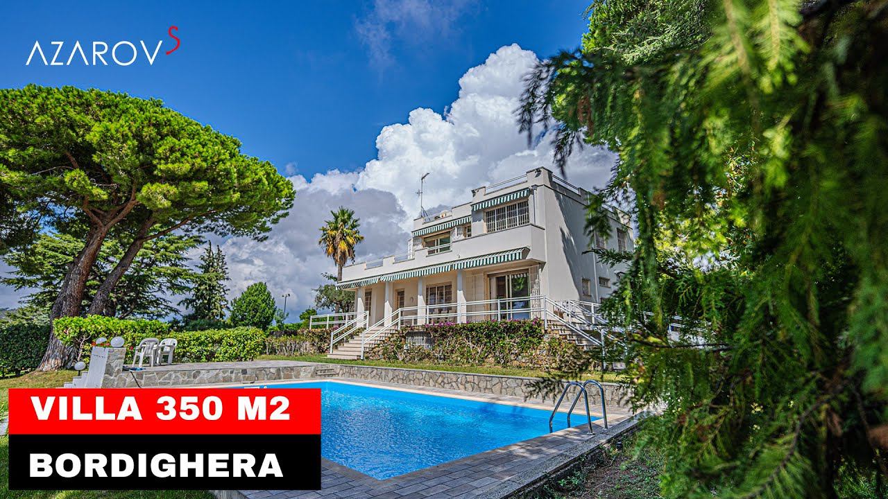 Villa For Sale In Bordighera