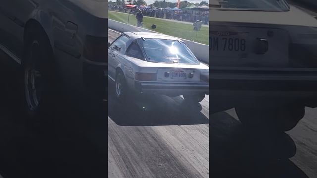 1979 mazda rx7 13b rotary power, street legal E85. mecanica mandy performance. смотреть онлайн