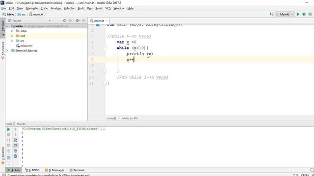 7.- Kotlin Primeros Pasos - Estructuras repetitivas While y Do While смотреть онлайн