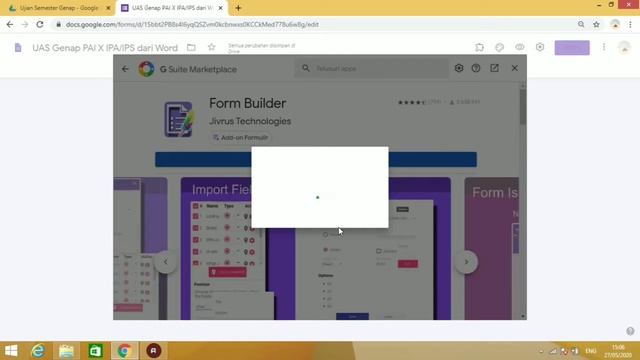 Cara mengimport soal dari word atau excel ke google formulir смотреть онлайн