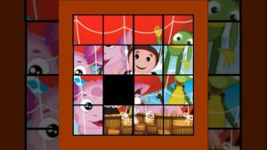 Пазл с Лунтиком. Пятнашки с Лунтиком. Развивающие мультики для детей. смотреть лунтик