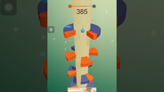 New high score and gameplay of Helix jump (Sorry for the AD смотреть онлайн