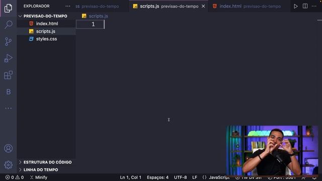 Criando um App de Previsão do tempo com HTML, CSS e JavaScript смотреть онлайн