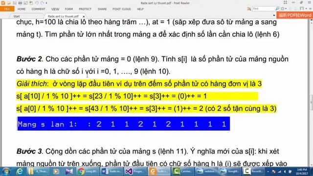 (14) Radix sort algorithm – Phần 1 Thuật tóan sắp xếp cơ số - Bui The Tam смотреть онлайн