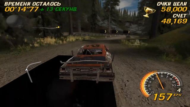 Flatout Head On. Прохождение режима Побоище #1 смотреть онлайн