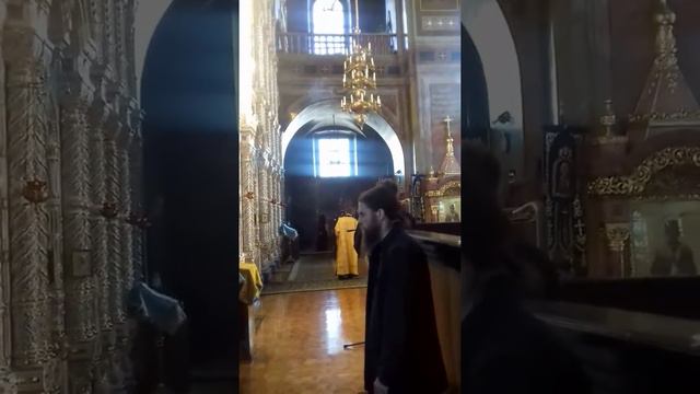 Вечерняя служба в Рождество Богородицкий мужской монастырь г. Задонска. смотреть онлайн