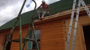 Строительство Деревянной пристройки к дому. Строительство пристройки на винтовых сваях своими рукам