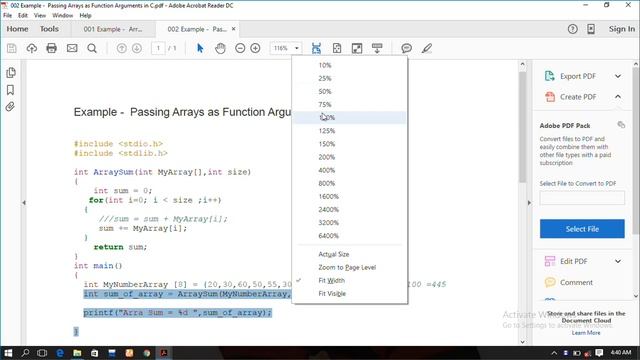 Passing Arrays as Function Arguments in C-php-java смотреть онлайн