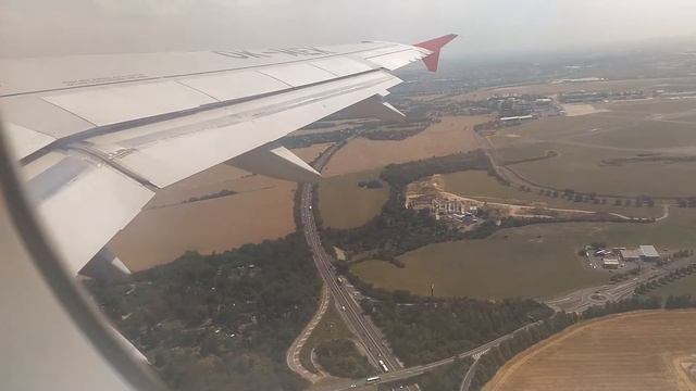 Прага, Чешские авиалинии, взлет смотреть онлайн