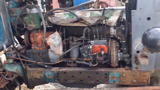 И снова разборка двигателя Д-65 на ЮМЗ-6. смотреть онлайн