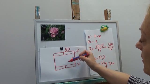 Размер холста и пропорции картины. Какой холст покупать, пропорции холста.Выбор размера холста. смотреть онлайн