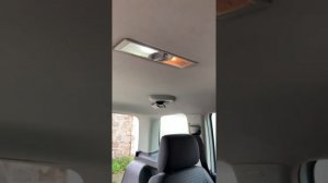 Замена плафона в салоне. volkswagen touran 2004.