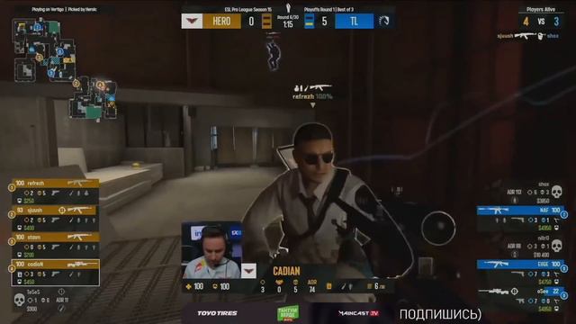 НОВАЯ ЭРА!? - Liquid vs Heroic | ESL Pro League 15 (CS:GO) смотреть онлайн