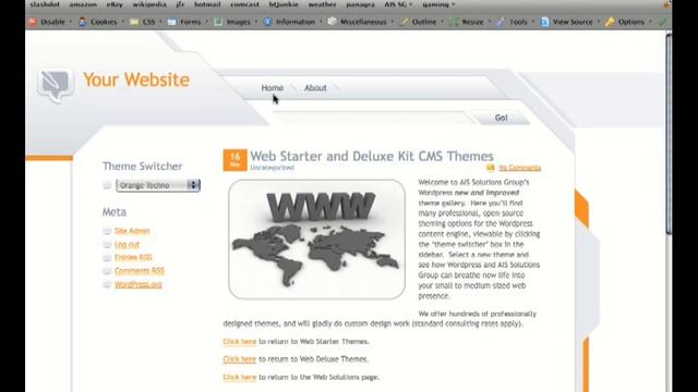 Wordpress Basics - Editing the Home Page смотреть онлайн