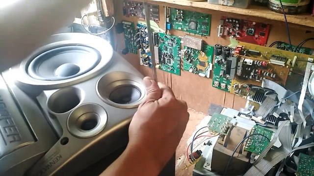 KENWOOD COMPACT DISC STEREO SYSTEM REPAIR смотреть онлайн
