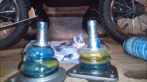 различия между верхней и нижней шаровых опор ваз 2107