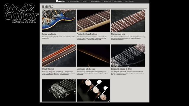 Ibanez Guitars 2017 New Guitars смотреть онлайн