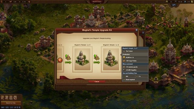 Forge Of Empires Выпуск 232 Культурное поселения Моголов (итоги)
