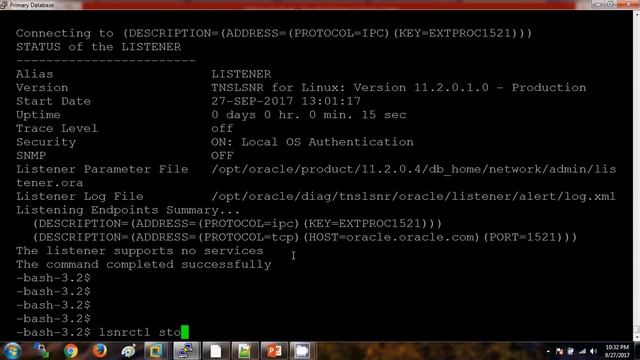 How to Start,Stop, Reload Oracle Listener смотреть онлайн