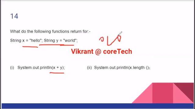 Strings Arrays in Java ICSE MCQ for Term II Examination смотреть онлайн