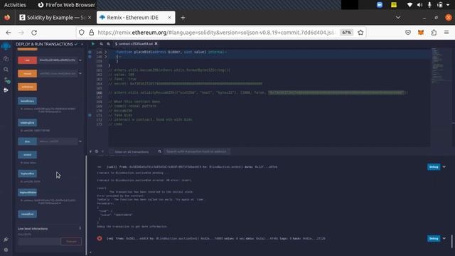 RTFD: Solidity Basics - Example Contract: Auction (pt 2) смотреть онлайн