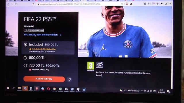Как добавить в библиотеку PS4 игру PS5 и в библиотеку PS5 игру PS4? Забираем вторую версию FIFA 22! смотреть онлайн